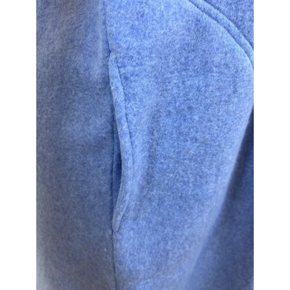 Disney Women’s Blue Minnie Mouse Embroidered Long Loungewear Zippered Sz M - New - Picture 7 of 11